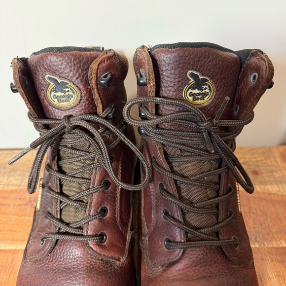 Georgia Boot Safety Toe Waterproof Work Boots, Men’s Size 11 - Picture 7 of 10